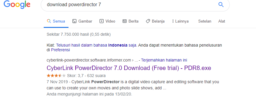 Buka Alikasi Google