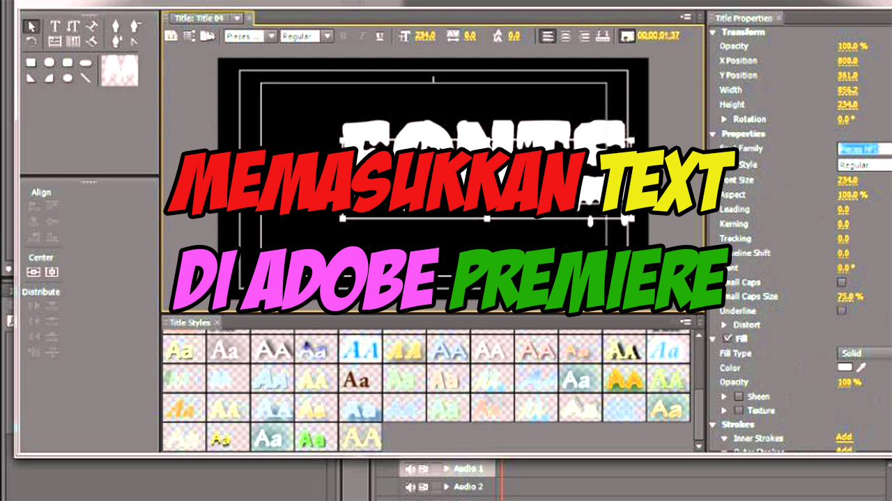 Create An Intro Sequence In Premiere Pro Cinecom