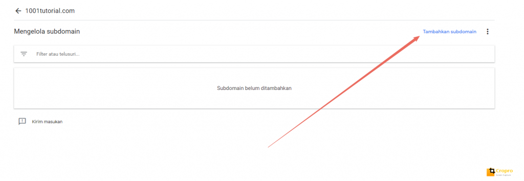 menambahkan subdomain di google adsense