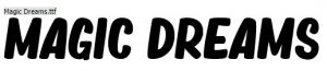 Download Font Magic Drams